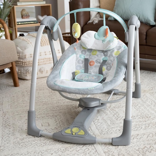 ingenuity travel cot baby bunting
